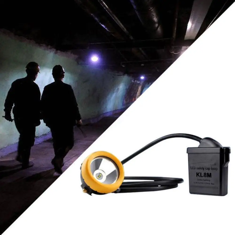 

LED KL8MS Rechargeable Explosion Proof Waterproof Mining Camp Headlight Cap Lamp