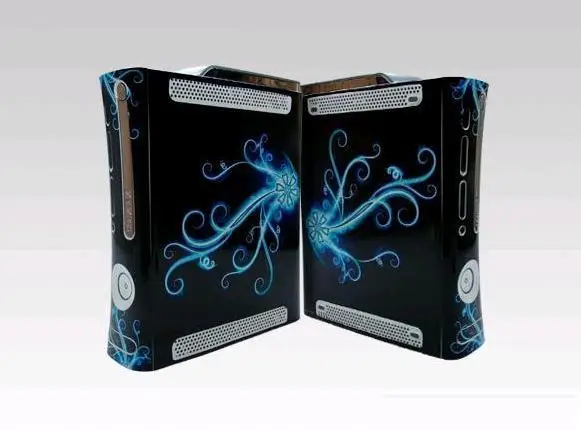 

Dark Flower 033 Vinyl Skin Sticker Protector for Microsoft Xbox 360 Original fat skins Stickers for xbox360
