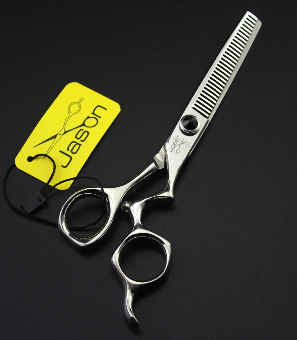 360# Парикмахерские ножницы 4 шт. костюм+ расчески+ сумка 6 ''17,5 см бренд Jason Япония 440C ножницы для резки Hair ножницы для волос