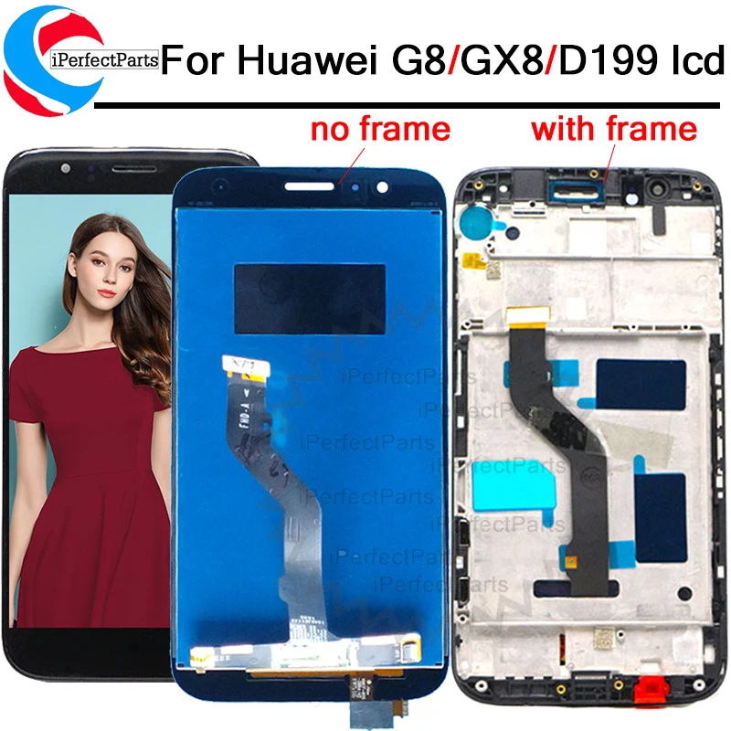 içinde Arthur Conan Doyle değiştirmek  For Huawei G8 Gx8 Rio-l01 Rio-l02 Rio-l03 D199 Rio-al00 Lcd Display With  Frame Touch Panel Screen Digitizer Assembly - Mobile Phone Lcd Screens -  AliExpress