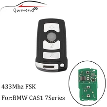 QWMEND 4Buttons Smart Remote key For BMW Cas1 System 315Mhz 433Mhz For BMW 7 SERIES E65 E66 2002-2008 Car keys