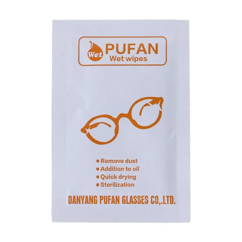 

Glasses Cloth Alcohol Wet Paper Disposable Portable Lens Cleaning Wipe Polishing Anti Fog Sunglasses Eyewear Wiping N20_A