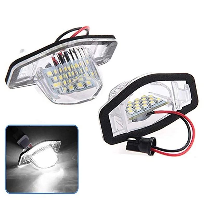 2х Бесплатная ошибка 18 1210 SMD светодиодные номерные знаки для Honda CR V подходит FR Jazz
