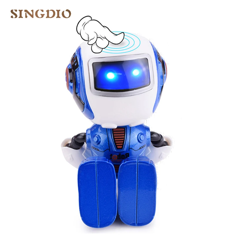 Игрушка модель робота SINGDIO умный человекоид время для родителей программируемый