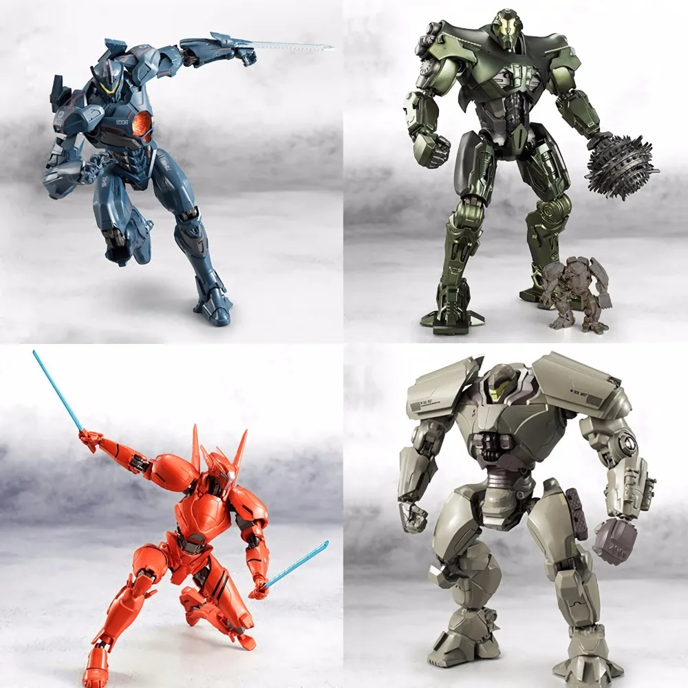 

4 kinds 17cm Pacific Rim Uprising Jaeger Gipsy Aevenger Saber Athena Bracer Phoenix Kaiju Raijin Gipsy Danger Action Figure Toys