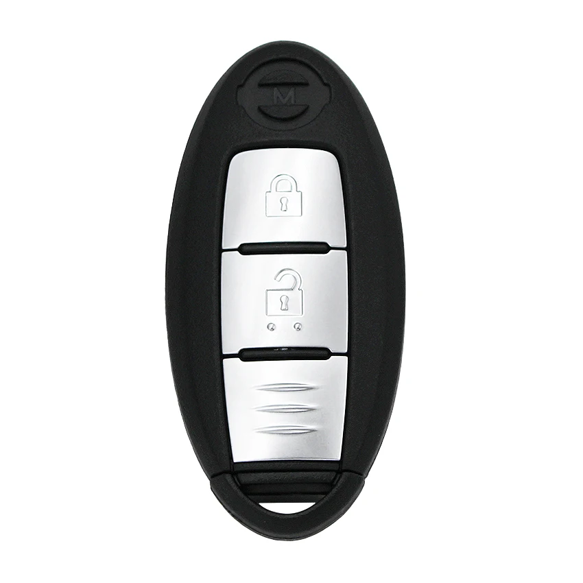 Keyless-go 2 кнопки дистанционного ключа FSK315 МГц с чипом PCF7953 для Nissan New X-trail S180144101 с оригинальной печатной платой+ вставной ключ