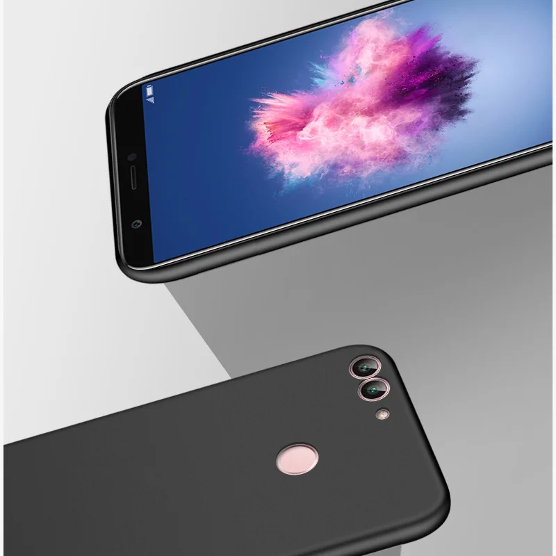 2 шт. Жесткий Чехол для huawei P Smart задняя крышка ПК Пластик матовая жесткаячехол PSmart