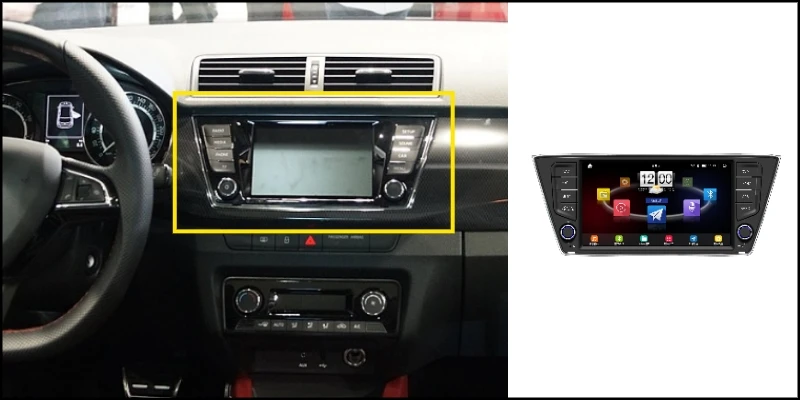 For Skoda Fabia Mk3 2014~2017 LiisLee Car Multimedia TV DVD GPS Audio Hi-Fi Radio Stereo Original Style Navigation NAVI 2