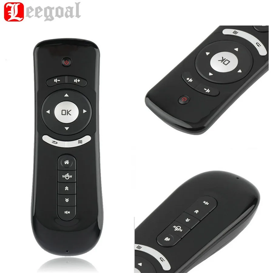 

T2 Universal Remote Control Mouse TV Box Gaming Mini Fly Air Mouse 2.4G 3D Wireless Keyboard Remote Sensing Smart Remote Control