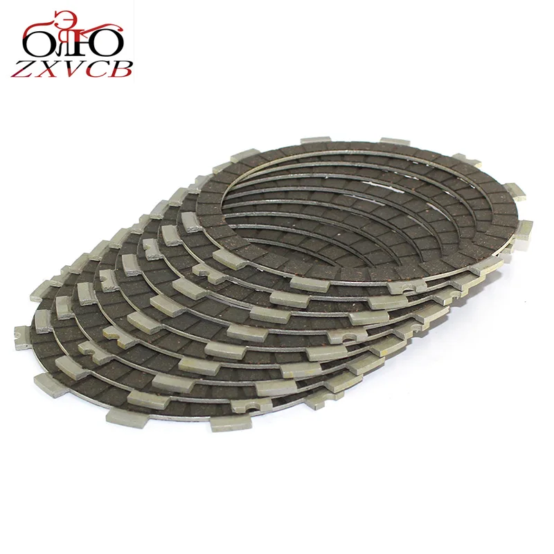 

9PCS FOR KAWASAKI ZX600 ZZR600 2006 2007 2008 ZX636 Ninja ZX-6R 2003 2004 engine cylinder clutch plates Parts