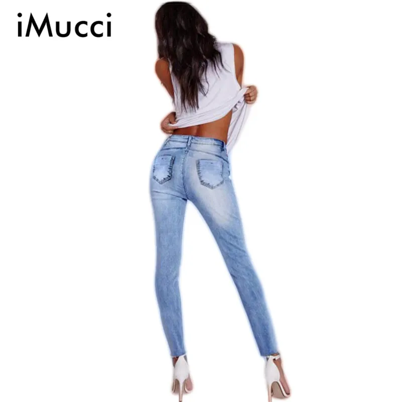 

Fashion Hole Ripped Skinny Jeans Woman High Waist Patch Stickers Distressed Vintage Denim Pants Plus Size 3XL Cotton Jeans Femme