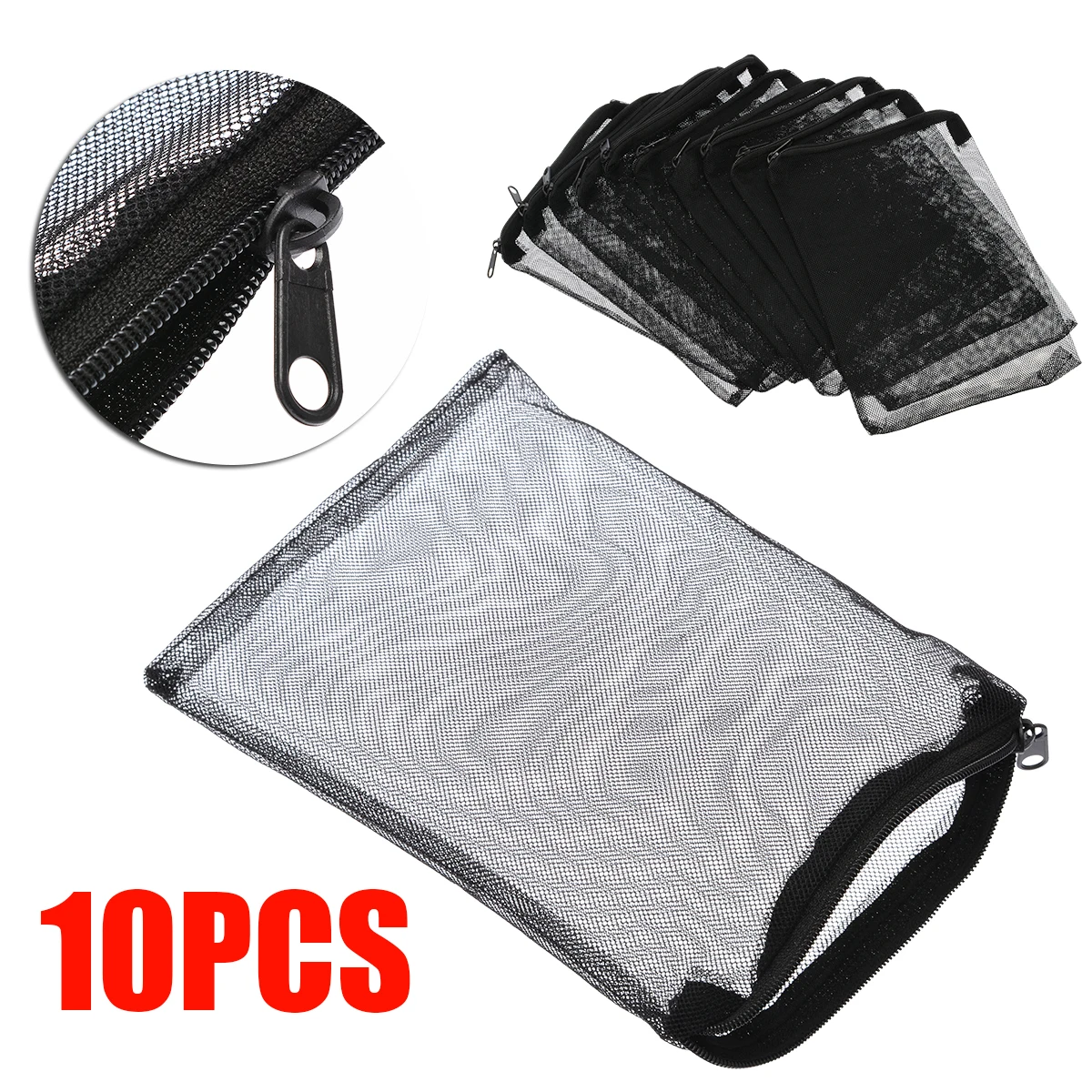 

10Pcs 15*20cm Aquarium Mesh Bag Filter Net Bag for Bio Ball Carbon Media Aquarium Fish Tank Isolation Bag