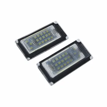 

License Number Plate Light for Mini Cooper SR50 R52 R53 Error Free 18 3528 SMD LED Car Lamps Bulbs Auto Accessories