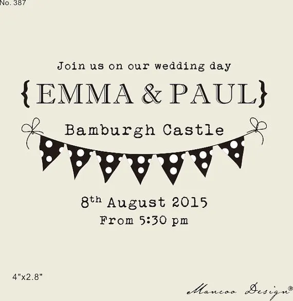 4 X 2 8 Personalized Stamp Join Us On Our Wedding Day Custom 4 X 2 8 Personalized Stamp Join Us On Our Wedding Day Custom Invitation