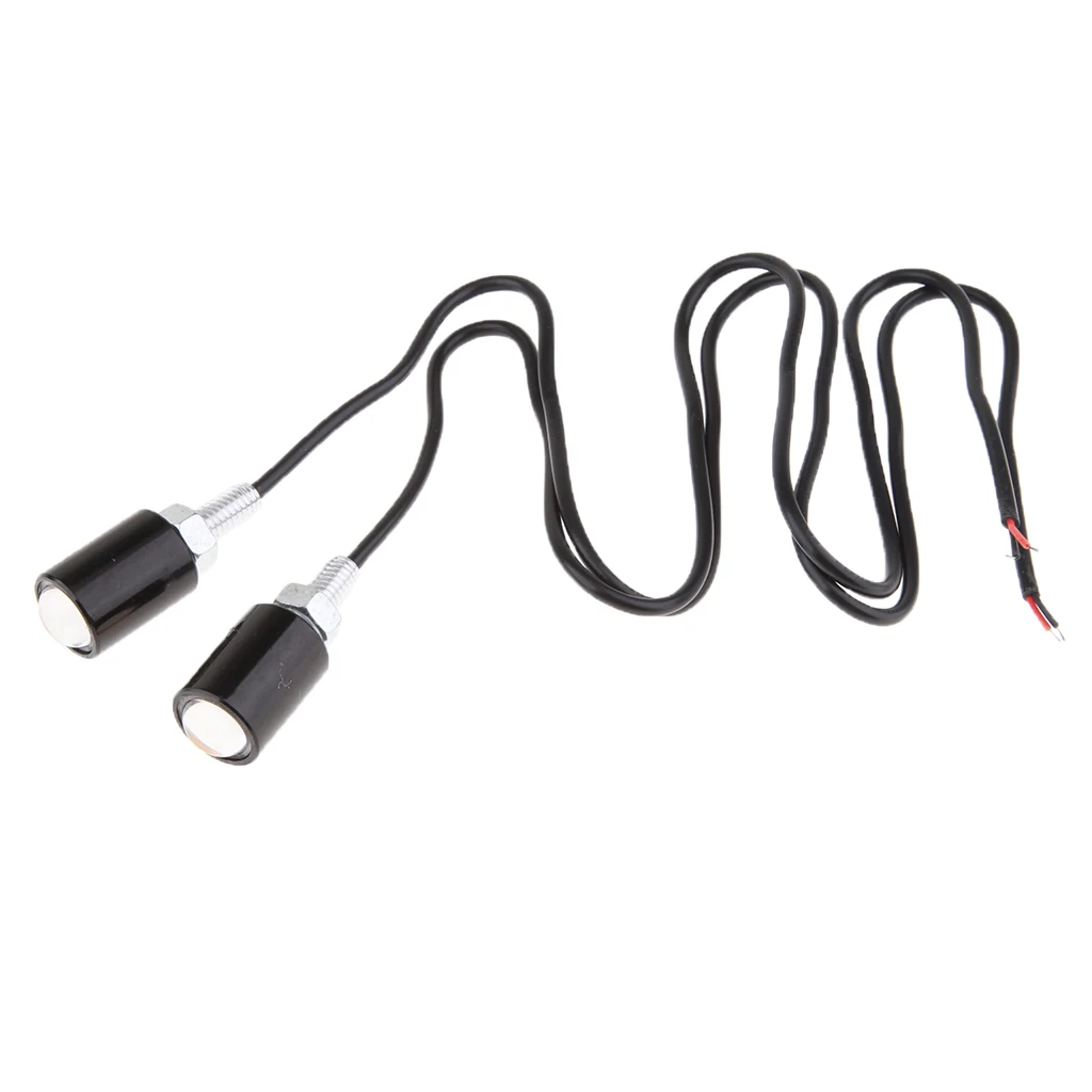 1 Pair License Number Plate Light Screw Bolt Bulbs 12V Car Motorcycle For Moto Motorbike Motorcycle Accessories