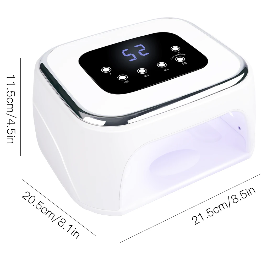 99 Вт лампа для ногтей с Bluetooth динамиком УФ светодиодный Сушилка умный