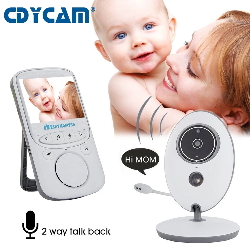 

Wireless LCD Audio Video Baby Monitor VB605 Radio Nanny Music Intercom IR 24h Portable Baby Camera Baby Walkie Talkie Babysitter