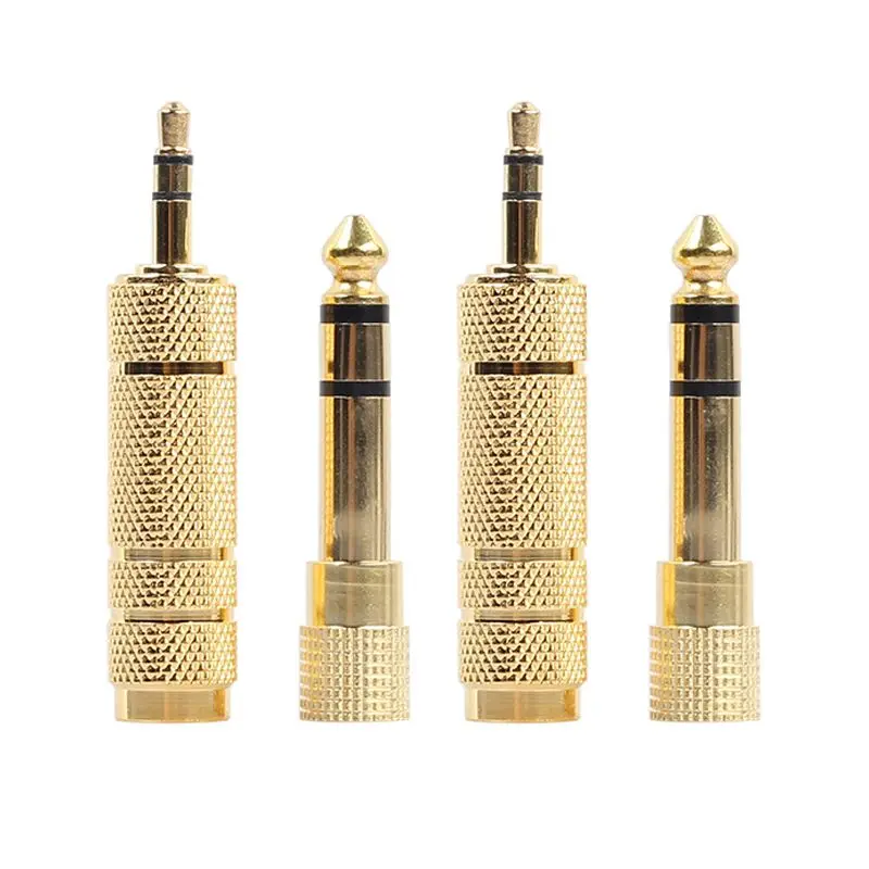 

2x 6.35mm 1/4 inch Male plug to 3.5mm 1/8 inch Female Jack Stereo Headphone Audio Adapter