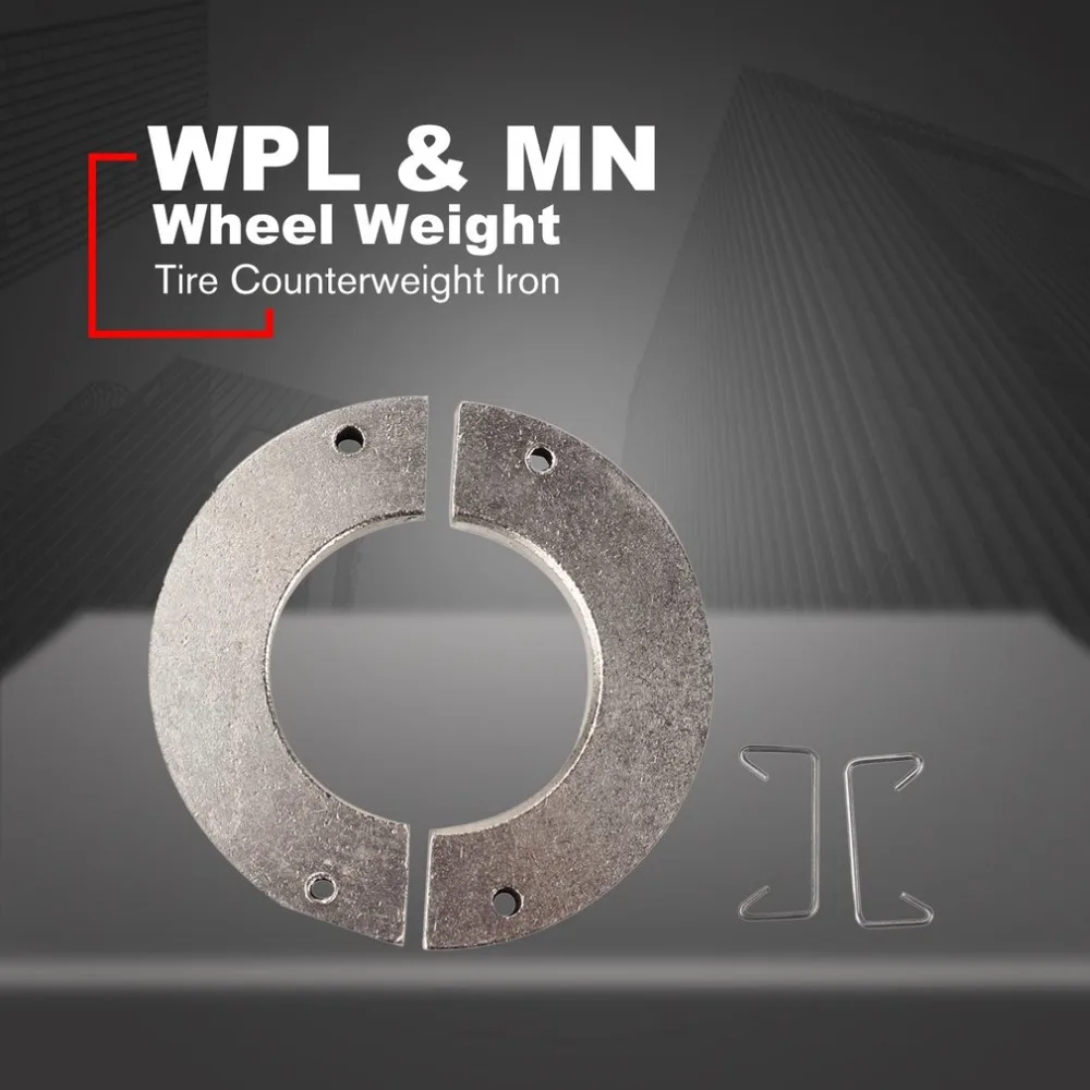 

Upgrade Metal Wheel Weight OP Tire Counterweight Iron For WPL & MN RC Car Crawler Parts Increase Balance RC Car Parts