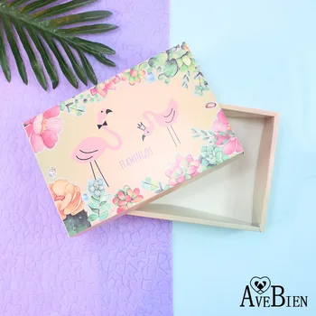 

AVEBIEN 10pcs New Theme Party Decorating Cake Snack Box European Style Wedding Gift Box Bringing Bridal Wedding Favors to Guest