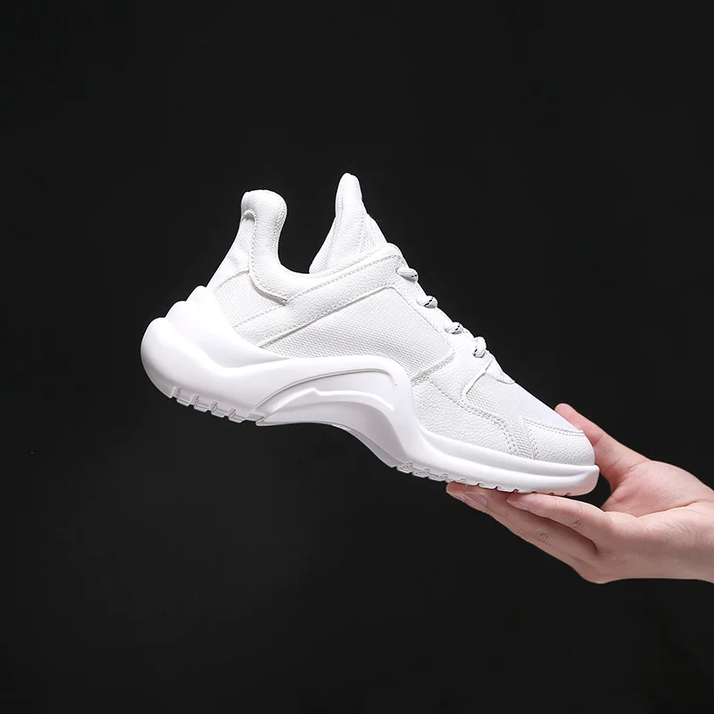 1 Chaussures Maille Sneakers Femmes Pour Blanc Sangles Casual Fille Respirant Jeunes 2 Doux Croisées Mode 2018 Plates Automne De Marque qUxUBpv