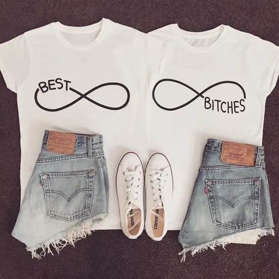 Matching Tees For Best Friends
