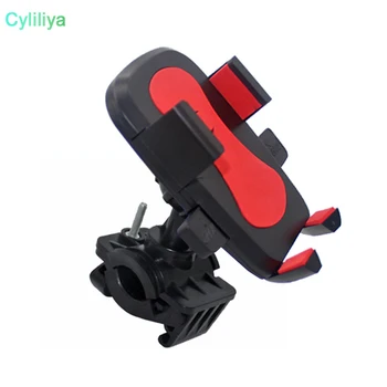 

200pcs Universal Bike Phone Mount Bicycle Rack Handlebar Cradle Clamp 360 Rotation Anti Shake Stable Motorcycle Holder