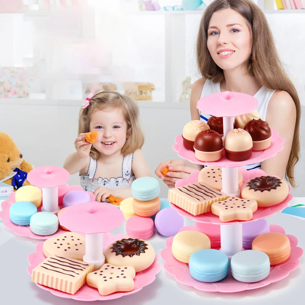 23 шт., кавайные ролевые игры для девочек, имитирующий торт на день рождения, Развивающий комплект детских игрушек, Детские кухонные игрушки для детей, подарок