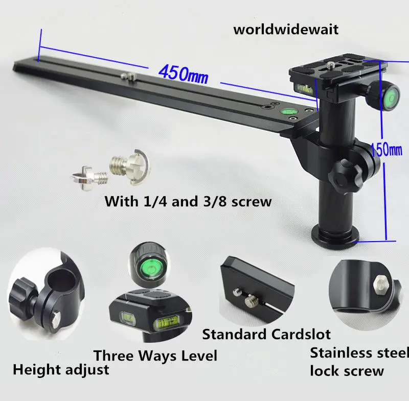 LS-400 Long Rail Plate + Telephoto Zoom Lens Holder Support Bracket For Tripod LS-400 Long Rail Plate + Telephoto Zoom Lens Holder Support Bracket For Tripod