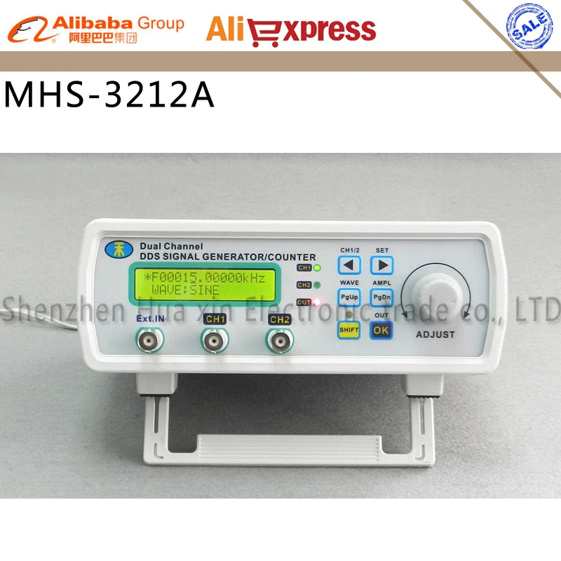 Free shipping MHS -3212A 12MHz DDS NC dual channel function signal generator,DDS signal source 4 kinds of waveform output 12 MHz цена Free shipping MHS -3212A 12MHz DDS NC dual channel function signal generator,DDS signal source 4 kinds of waveform output 12 MHz цены онлайн
