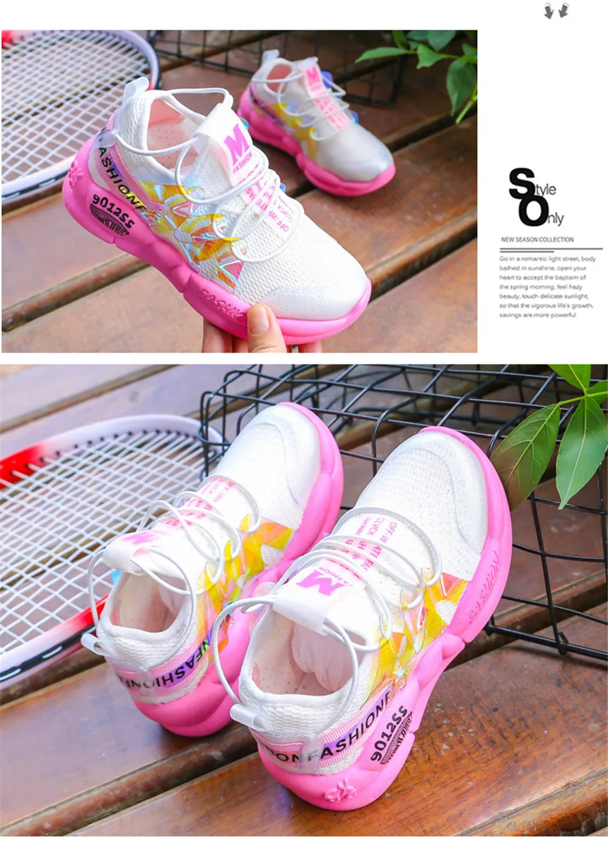 DIMI/ г. Осенняя детская обувь спортивная обувь для девочек модная повседневная обувь для девочек легкие и дышащие детские кроссовки для девочек
