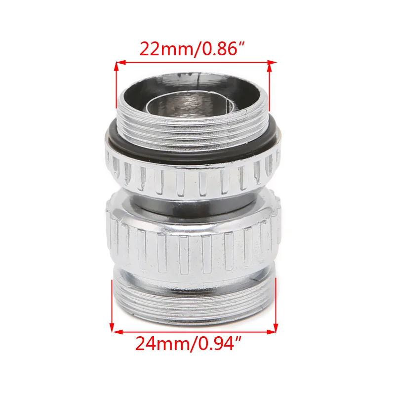 

Shower Swivel Head Adapter Water Saving Tap Connector Diffuser Faucet Nozzle Mar28