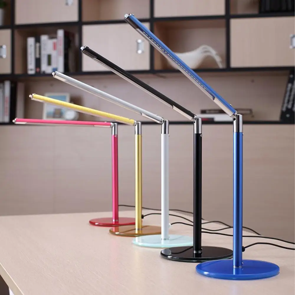 

Table lamp night light USB switch button led eye lamp aluminum alloy portable folding