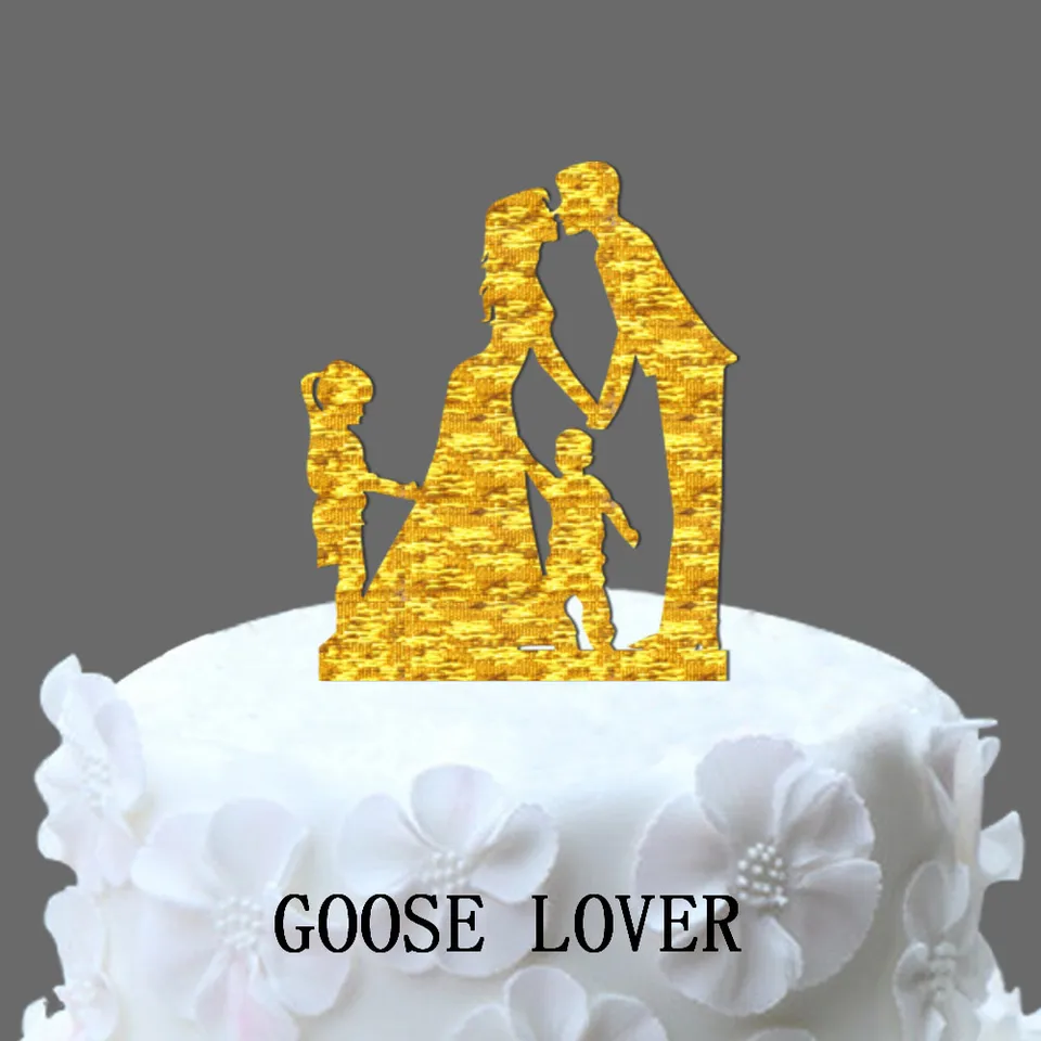Familie Hochzeit Kuchen Topper Mit Bruder Und Schwester Braut Und Brautigam Silhouette Rustikalen Lustige Kuchen Topper Hochzeit Silhouette Topper Cake Wedding Topper Weddingtopper Cake Aliexpress