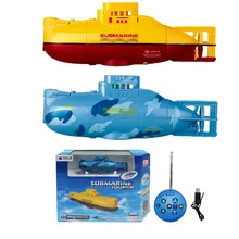Лнл 6CH Скорость дистанционного Управление Электрический мини RC подводные лодки детская игрушка