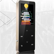 HIFI без потерь Bluetooth 4,0 MP3 проигрыватель с функцией записи FM видео электронная книга 8 Гб радио Спорт беспроводной музыкальный проигрыватель