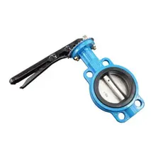 DN40 международной 160 серии Железный поворотный клапан, вафли Стиль