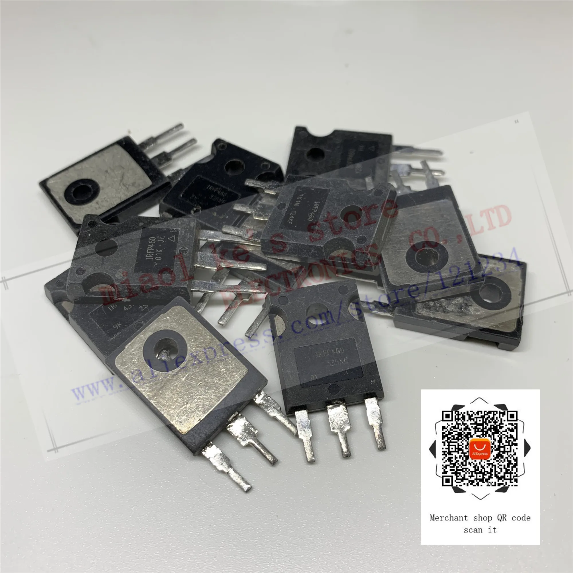 

[5pcs~10pcs]100% Original; IRFP460 IRFP460N IRFP460NPBF [Used goods]- Through hole MOSFET N-CH pval(2068) 500V 20A 280W TO-247-3