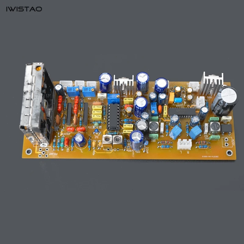 IWISTAO LA1235 FM стерео радио тюнер PCBA готовая плата высокочастотный FAE317 IF TA7302P декодер