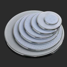 Для " /2"/" /4"/" /6,5" дюймовый звуковой динамик преобразования чистая Крышка декоративный круг металлическая сетка решетка защита# белый