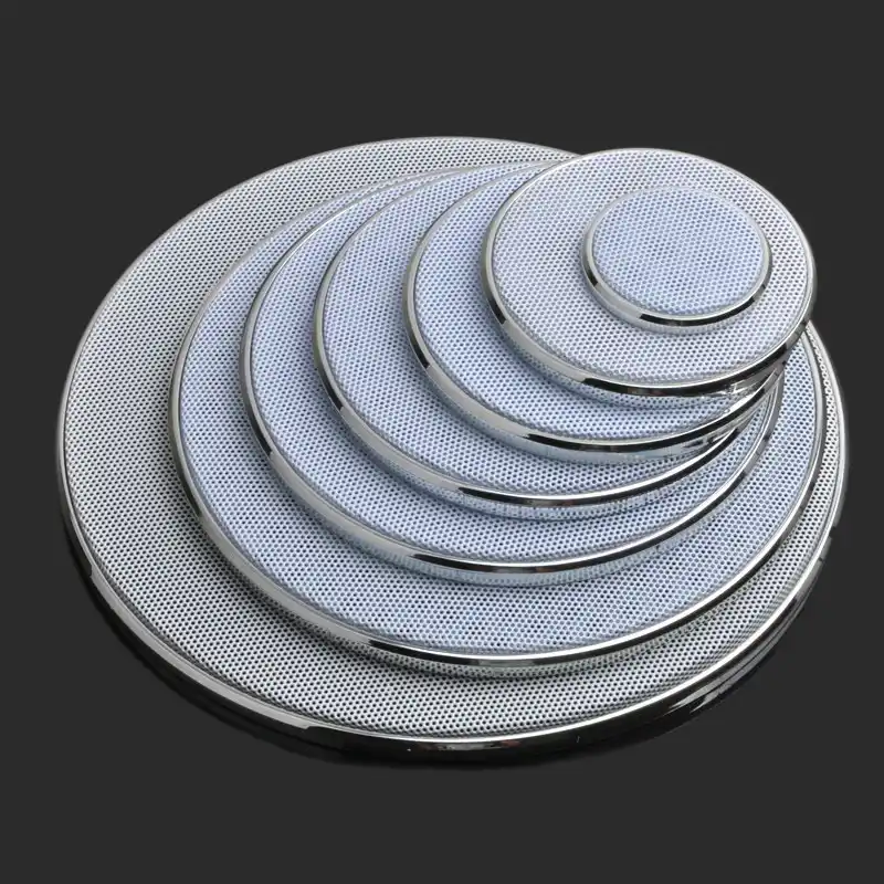 Ghxamp 2pcs 4 Inch 5 Inch 8 Inch Car Ceiling Speaker Grill Mesh Enclosure Net 6 5 Inch Protective Cover Subwoofer Diy Abs White Abs Diy Abs Coverabs Enclosure Aliexpress