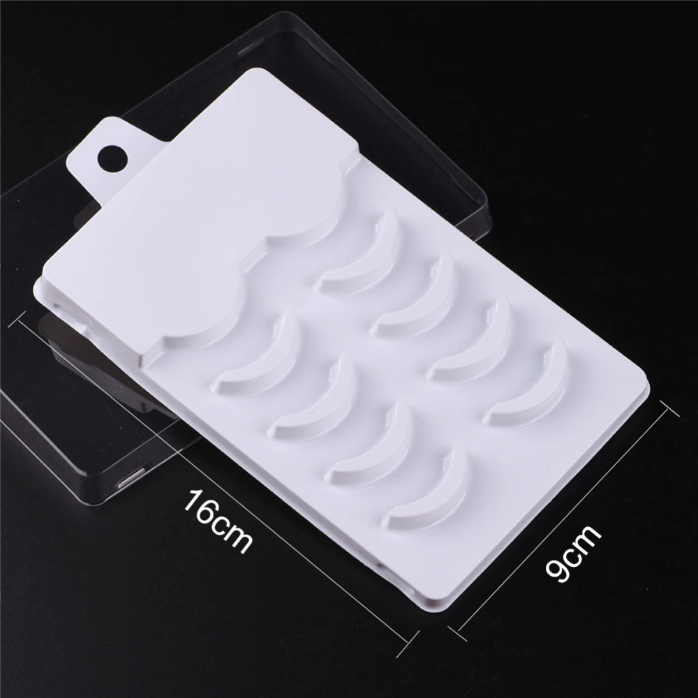 

12pcs False Eyelashes Empty Storage Case Box Container Holder for 5pairs of False Eye lashes Storage organizer Makeup Tool Kits