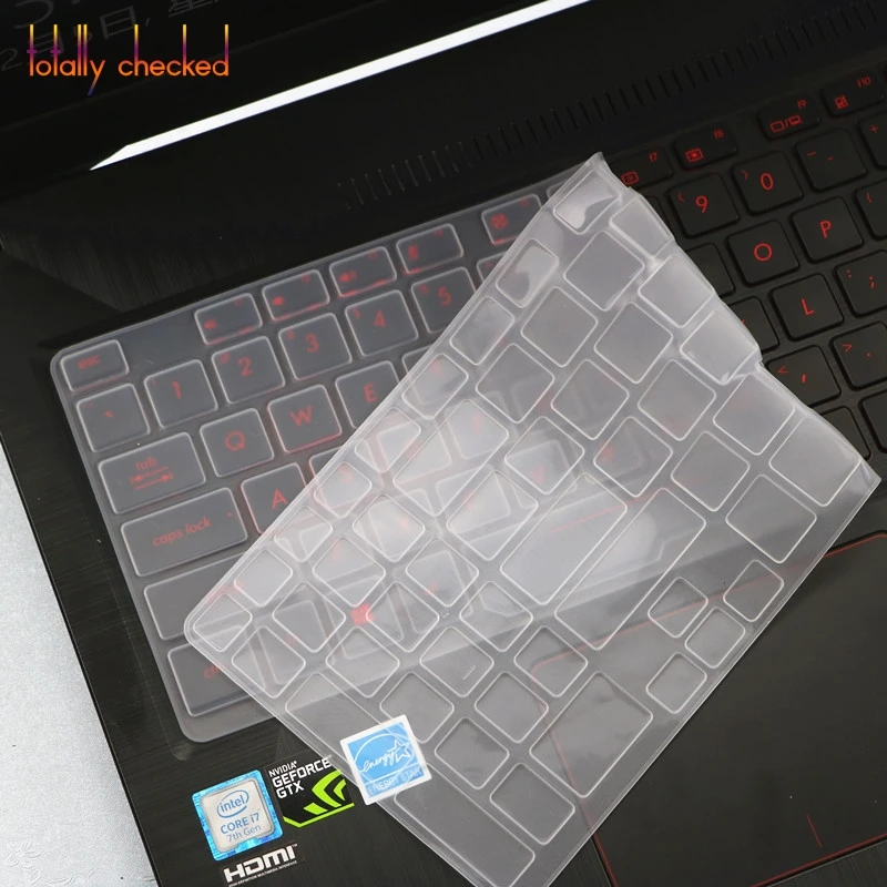 Для Asus Rog Зефир м Gm501 Gm501Gm Gm501G Gu501Gm Gu501 Gu501G Gm501Gs 15," Защита для ноутбука кожаный силикон чехол для клавиатуры