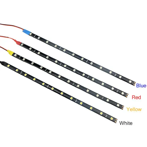 1 шт. водонепроницаемый 30 см Высокая мощность Светодиодная лента светильник 5050 SMD 12 Светодиодный s гибкий авто дневной ходовой светильник украшение противотуманная фара