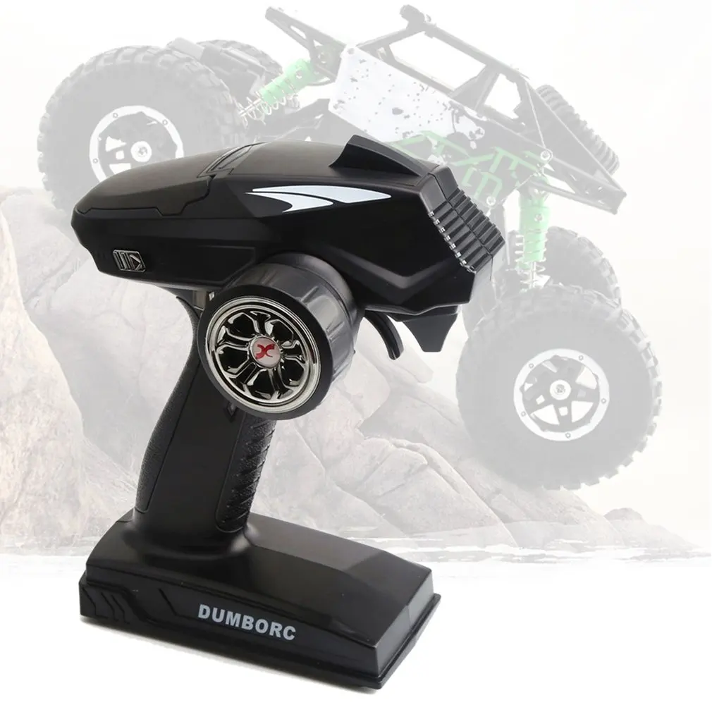 

DUMBORC Remote Control 4 Channel Without Gyroscope Radio System Transmitter And Receiver Model Parts For RC Car Boat Tank