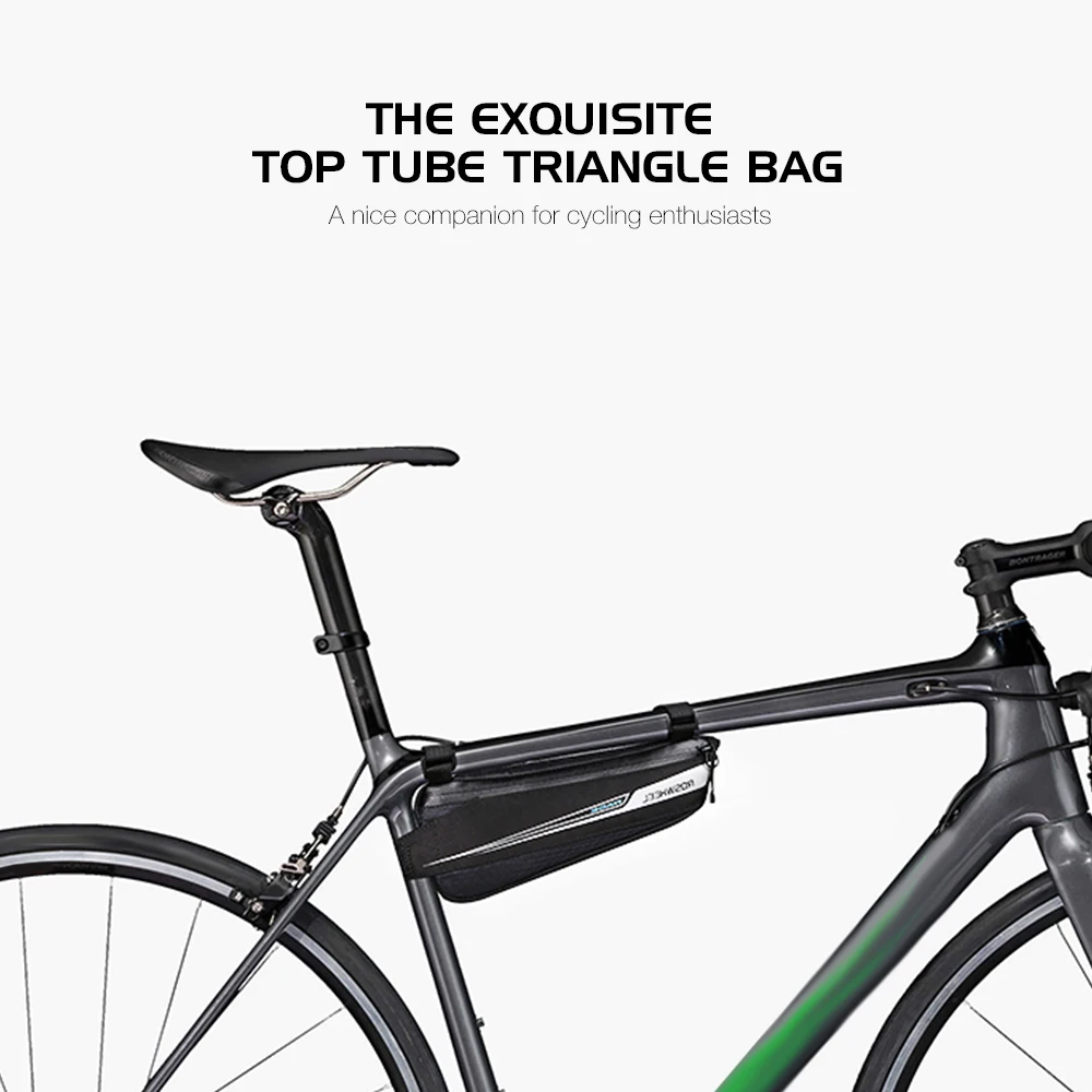 Excellent ROSWHEEL Cycling Bike Bicycle Top Front Tube Triangle Bag MTB Road Bike Bicycle Cycling Triangle Pannier Pack Pannier Case 1