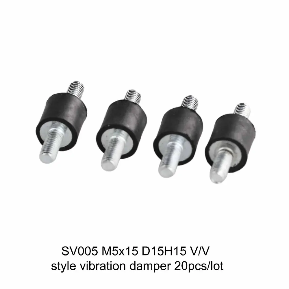 

SV005 20pcs/lot M5x15 D15H15 V/V style VIBRATION DAMPER for camera mount