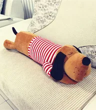 1 piece 70cm And 90 cm Big Head Dog Sleeping Pillow Plush Toy Large Birthday Gift Dolls Cloth Girls Toys