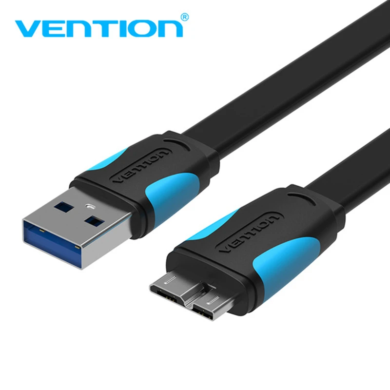 Vention 150 см высоком Скорость USB 3,0 Micro-B кабель передачи данных для Портативный жесткий диск galaxy Note3 Galaxy S5