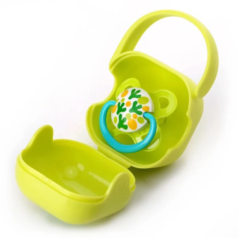 Dummy Mouth For Baby Teether Soother Holder For Nipples Silicone Funny